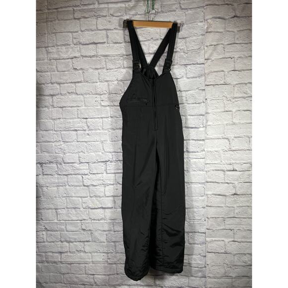 SkiGear Men's Overall/Bib Snow Pants, black Medium Adjustable straps - Picture 1 of 5